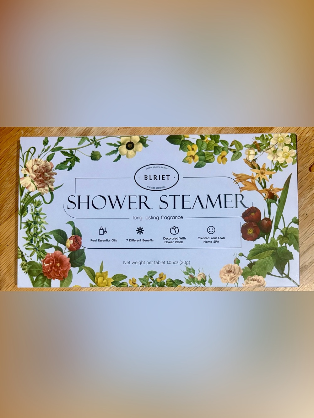 New! Aromatherapy shower steamers, BLRIET Shower Steamer 8-pack set